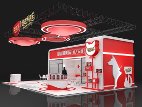 开饭乐宠物展设计