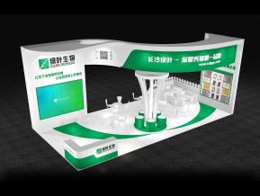绿叶生物展览模型