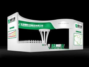 绿叶生物展览模型