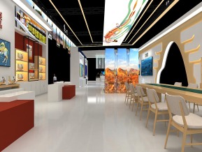 甘肃政府展展台模型