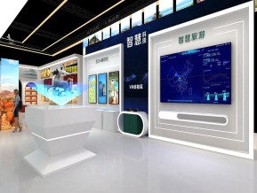 甘肃政府展展台模型