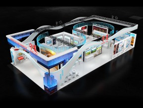宁夏政府展展台模型