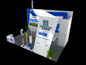长城安防保展览模型