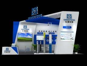长城安防保展览模型