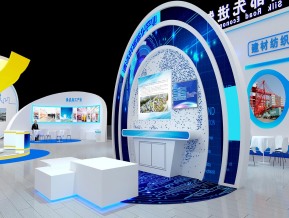 咸阳展台3D模型