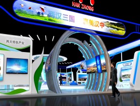 汉中展台模型