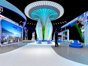 汉中展台模型