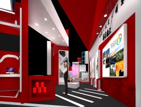 曲江展位3D模型