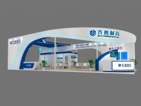 齐鲁制药展览模型