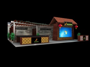 奥尼斯特中式展台