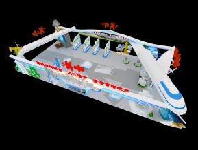 丝博会汉中展览模型