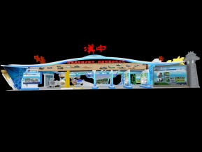丝博会汉中展览模型