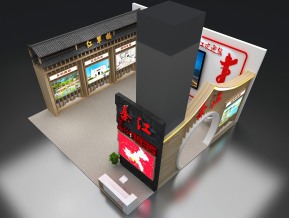 綦江展览模型