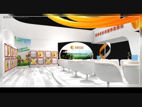忠县展台模型