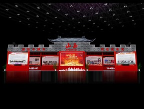 山西展览模型