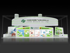 中国医药展览模型