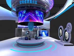 空间信息展览模型