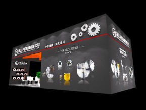 中益机械展览模型