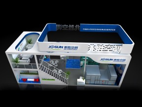 兆胜空调展览模型
