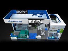 兆胜空调展览模型