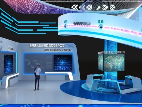 物流口岸展览模型