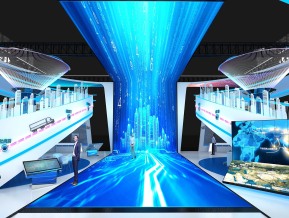 物流口岸展览模型