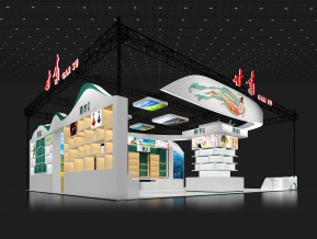 甘肃政府展展台模型