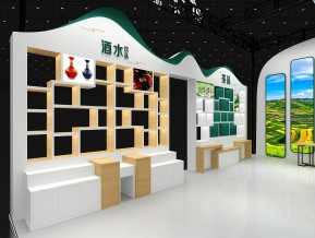 甘肃政府展展台模型