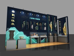 文创展台模型