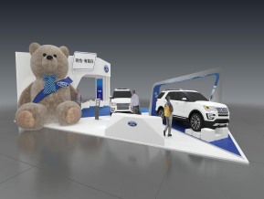 福特巡展3D模型