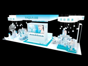活泉展台模型