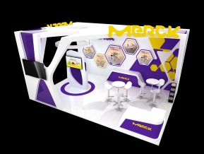 Merck默克医疗展台模型
