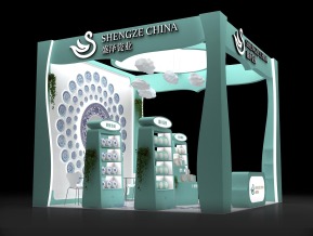 盛泽瓷业展览模型