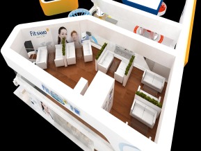 飞渡医疗展览模型