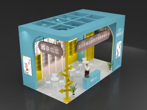 睿滋滋食品展览模型