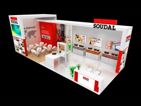 SOUDAL展览模型