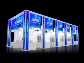 国家展团展览模型