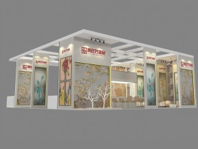 满庭芳展台模型