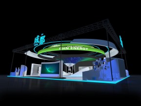 成都展台模型