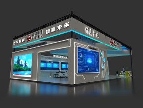 陆港展览模型