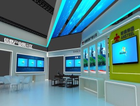陆港展览模型