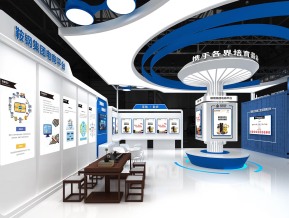 陆港展览模型