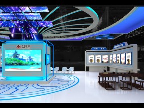 陆港展览模型