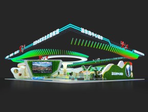 黔江展览模型