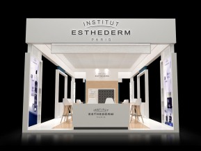 法国贝德玛 雅诗敦化妆品展台