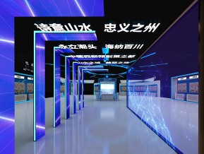 重庆展团展览模型