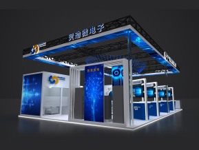 灵动微电子展览模型