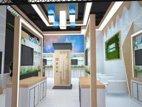 广东邮政展览模型