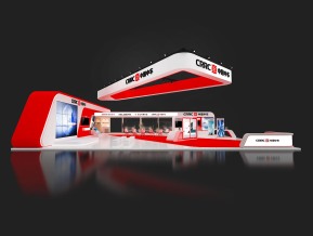 中国中车展览模型