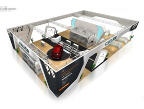 嘟嘟科技展览模型